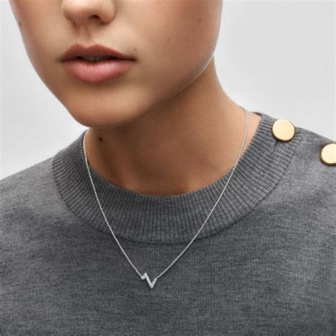 lv upside down necklace gold|LV Volt Upside Down Pendant, White Gold And Diamonds.